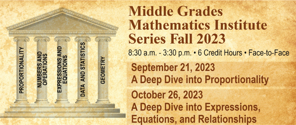 Middle Grades Math (MGM) Institute Logo